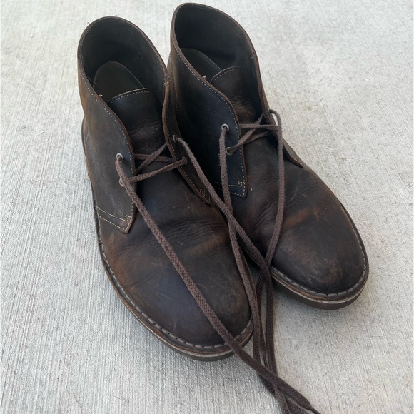 Clarks mens bushacre 3 chukka boot - Picture 3 of 4